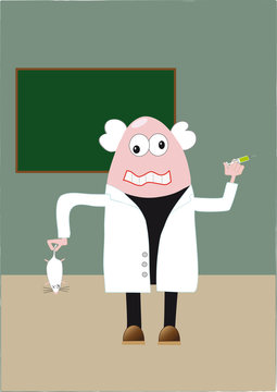 Verr&uuml;ckter Professor