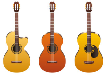 Obraz premium Guitares sèches
