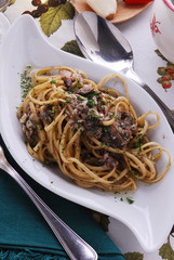 Bavette alle acciughe - Primi piatti della toscana