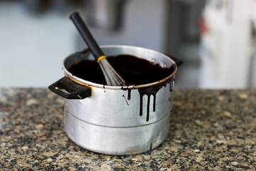 cocotte de chocolat