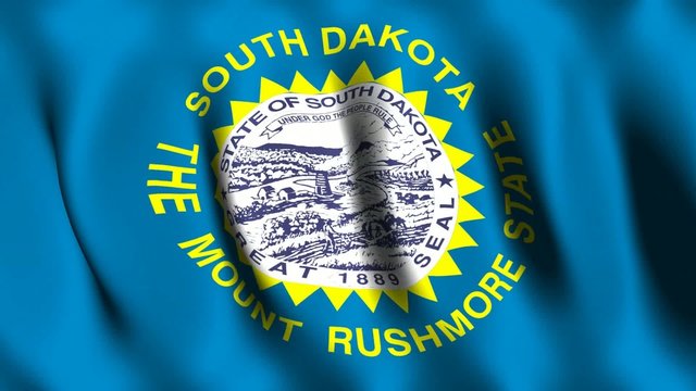 South Dakota (US) Flag