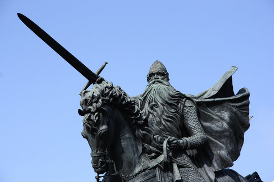 Medieval knight - Burgos statue of El Cid