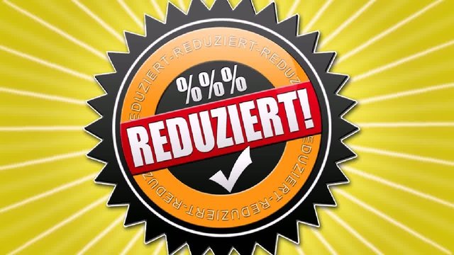 Reduziert