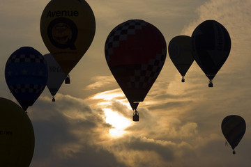 Mondovì - Gara di palloni aerostatici - World Air Games 2009