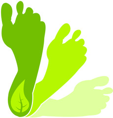 Green Footprint Logo