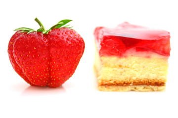 Erdbeerkuchen