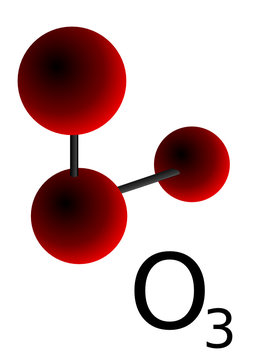 molécule d'ozone