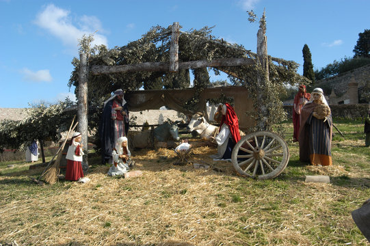 Presepio ad Assisi - Umbria