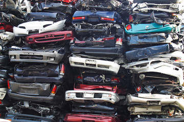 pile of used cars