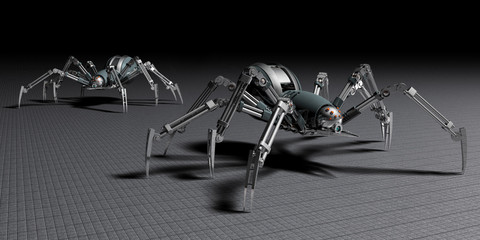 roboter spinnen