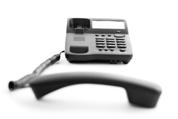 phone with telephone receiver