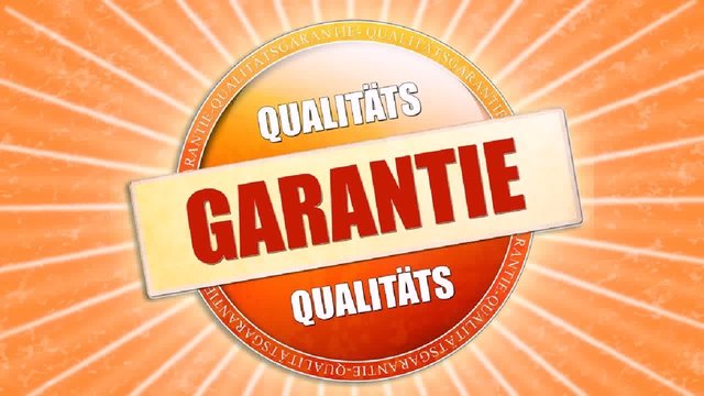 qualit&auml;ts Garantie