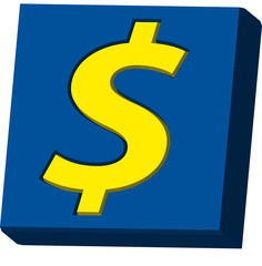 Dollarzeichen als Icon
