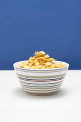 Bowl of corn flakes