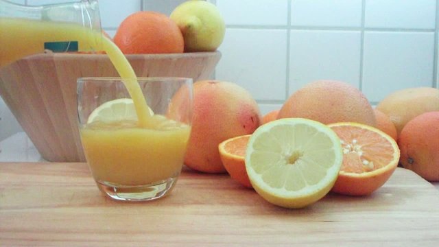 Frischer Orangensaft