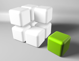 Obraz premium Würfel