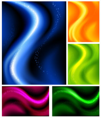 Clolored abstract patterns