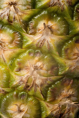 Close-up of Pineapple texture