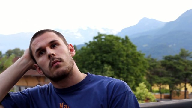 Nachdenklich