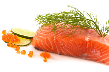 fresh salmon