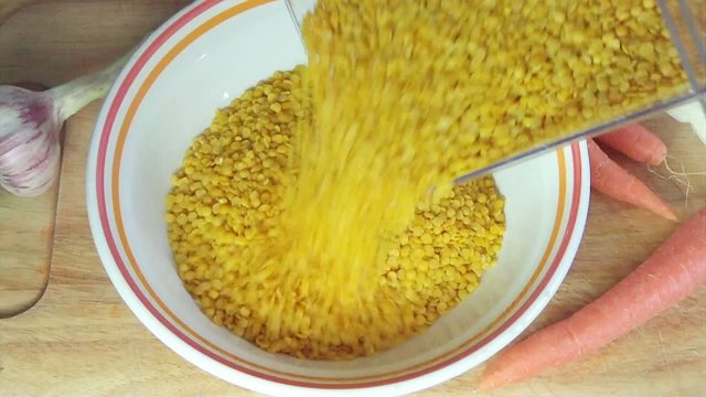 Gelbe Linsen