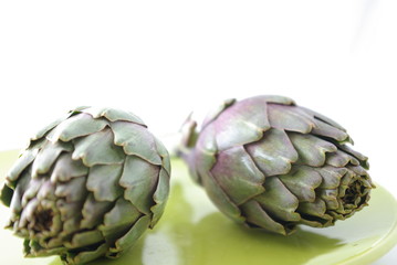 Fototapeta premium Artichaud en salade 