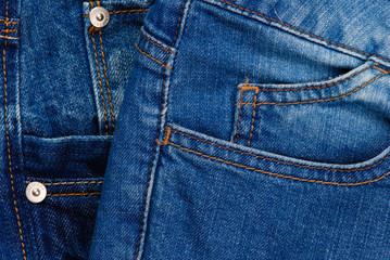 Blue jeans various color