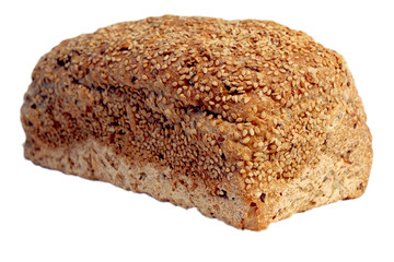 Bread on white.