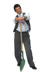 Obraz premium man in jacket