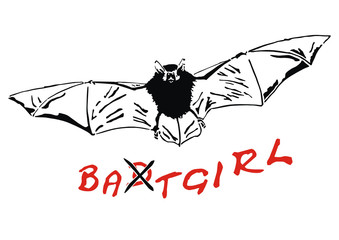 Girlie-Fledermaus