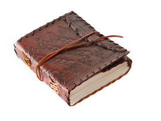 Leather-bound book