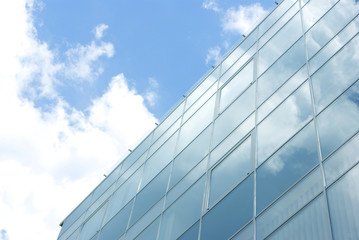 Fototapeta na wymiar Glass facade
