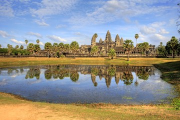 Fototapeta na wymiar Angkor Wat - Siam Reap - Kambodża / Kambodscha