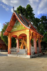 Obraz premium Temple in Luang Prabang, Lao / Laos
