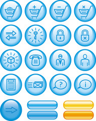 E-Commerce Icon Set (Vector)