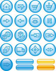 E-Commerce Icon Set (Vector)
