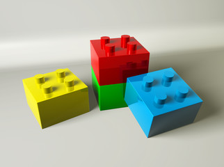 Obraz premium Bricksteine