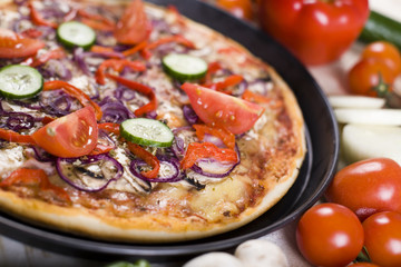 Pizza from the top - Deluxe