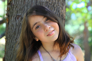 Portrait d'une fillette