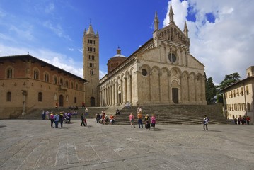 Fototapeta premium Toscana, Massa Marittima, Cattedrale di S. Cerbone 1