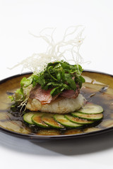 Sushi Dish on White Background 7