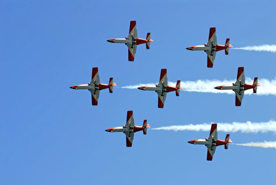 Aviones En Formacion