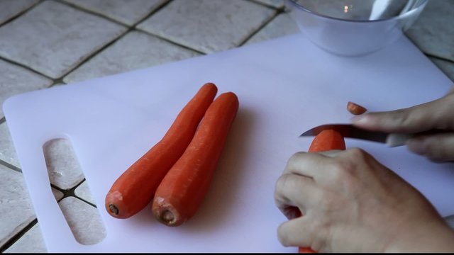 Couper les carottes