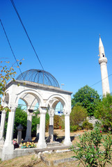 Islamic tomb, Mostar, Bosnia-Herzegovina