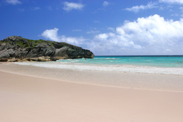 Fototapeta na wymiar Bermuda Plaża