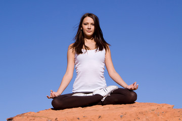 Fototapeta na wymiar Yoga and meditation