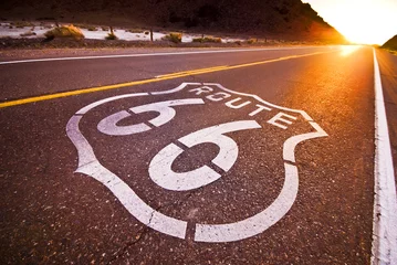  Route 66 zonsondergang © Charles Jacques