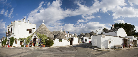 Naklejka premium Trulli di Alberobello