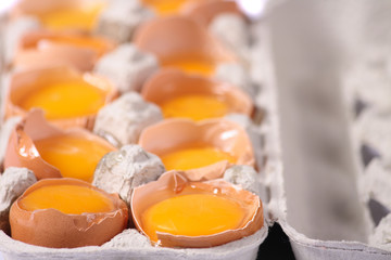 raw eggs