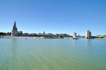 Panoramique sur les tours de La Rochelle
